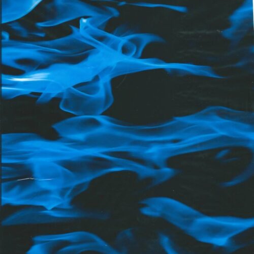 Blue Flames 100cm Wide