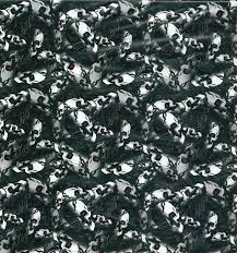 Red Eyed Skulls 50cm Hydrographics Film