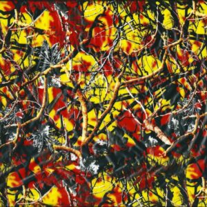 Sunset Camo 100cm wide Hydrographic film