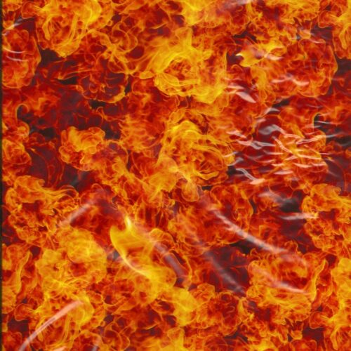 Fire Bomb 100cm Hydrographic Film