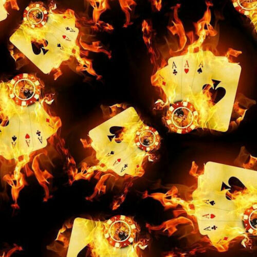 Flaming Aces 50cm