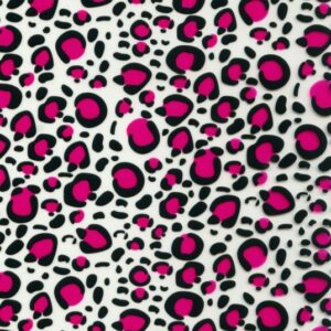 Hot Pink Leopard Print Hydrographics Film 50cm