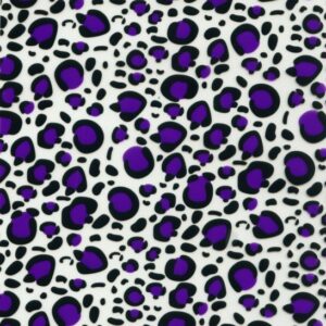 Purple Leopard Print Hydrographics Film 50cm
