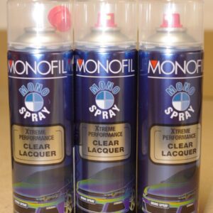 Gloss Clear Lacquer Clear coat 500ml Aerosol