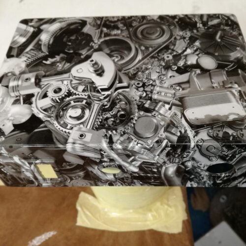 Engine Parts Hydrographics Film 100cm - Image 2