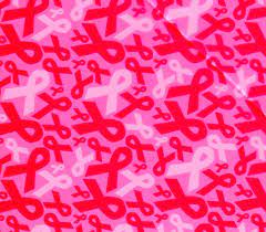 Pink Ribbons Hydrographic Film 50cm