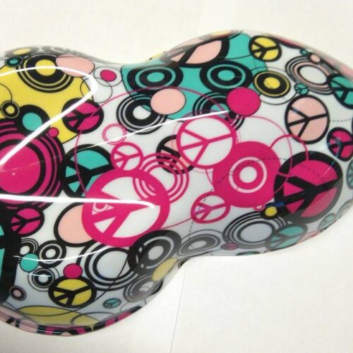 Peace and Love Hydrographics Film 50cm - Image 2