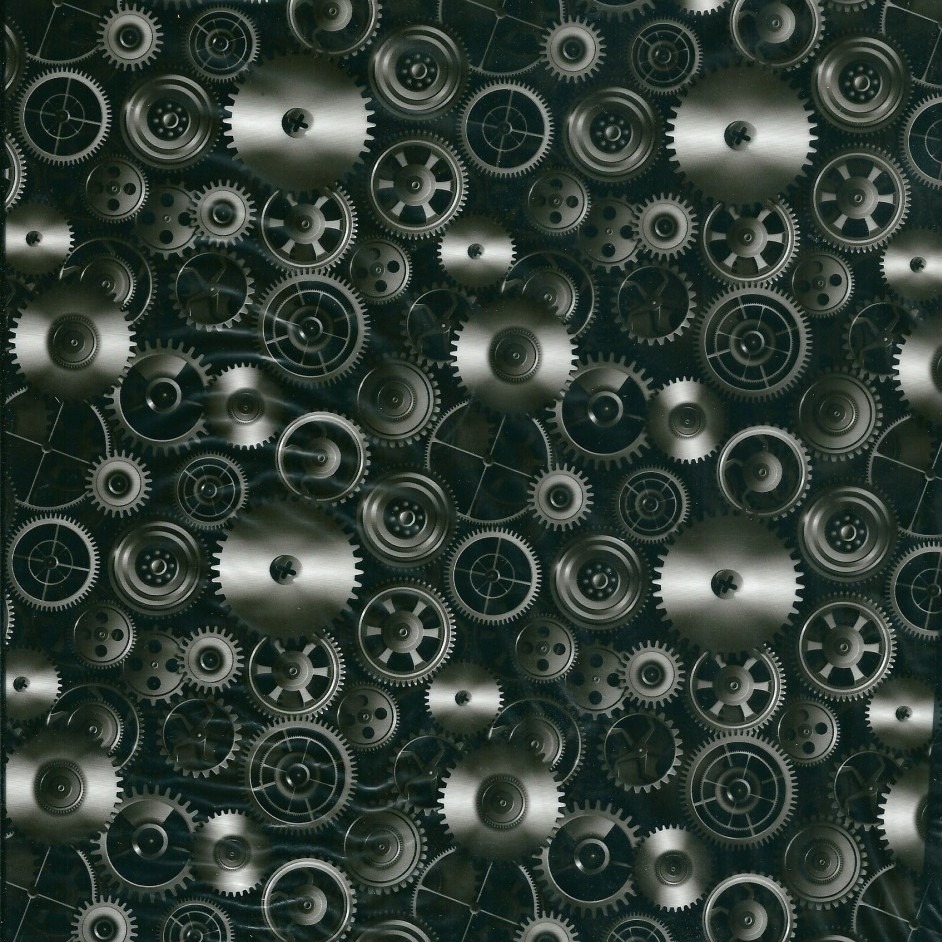 Gears and Sprockets 50cm Hydrographics Film