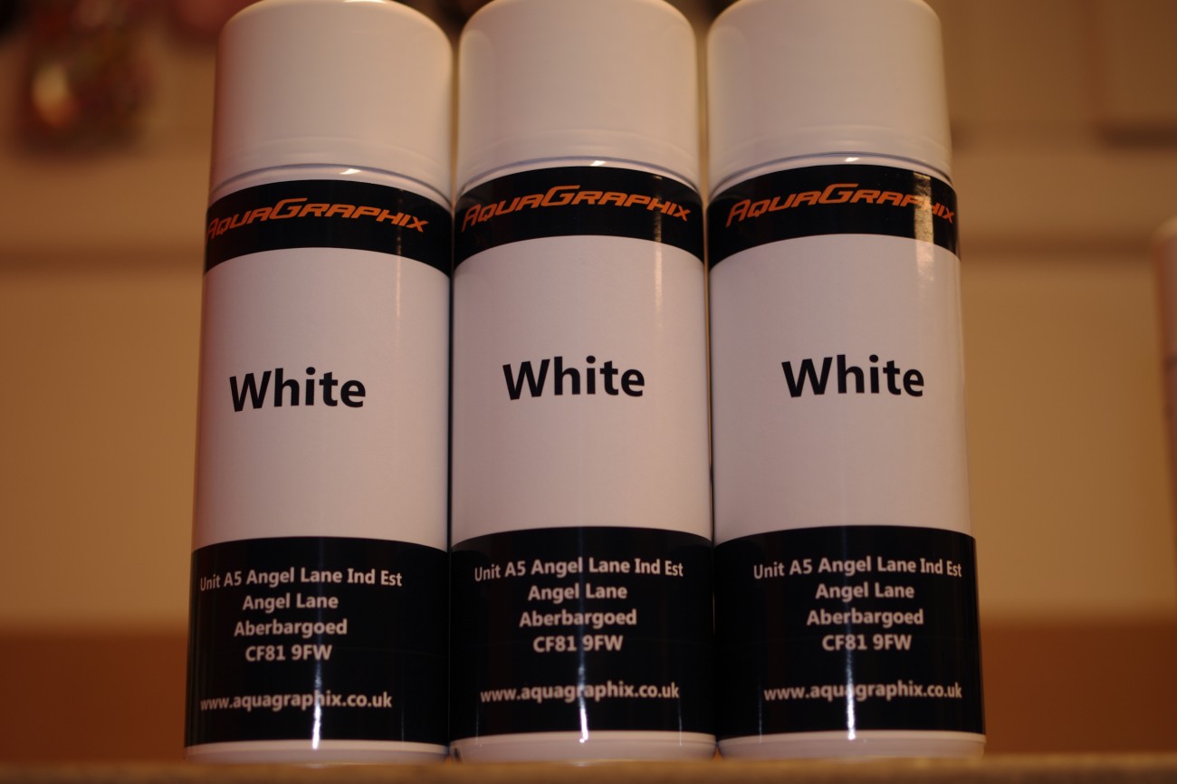 Base coat Aerosol White