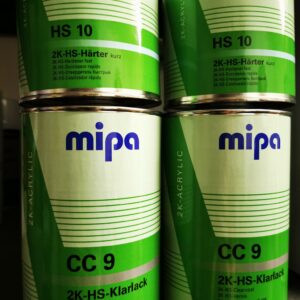 Mipa CC9 Gloss clear coat lacquer 1.5l kit