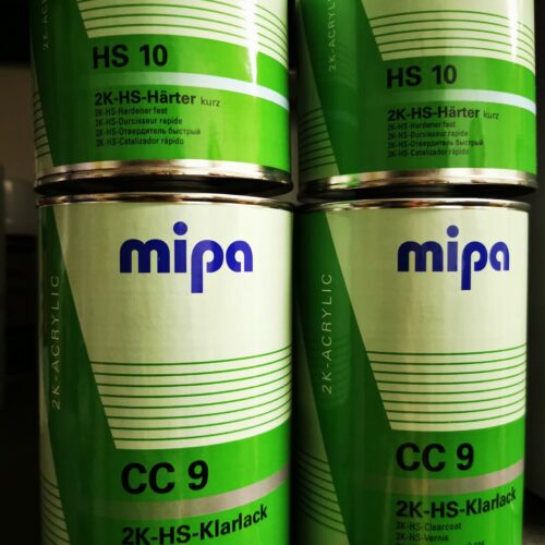 Mipa CC9 Gloss clear coat lacquer 1.5l kit