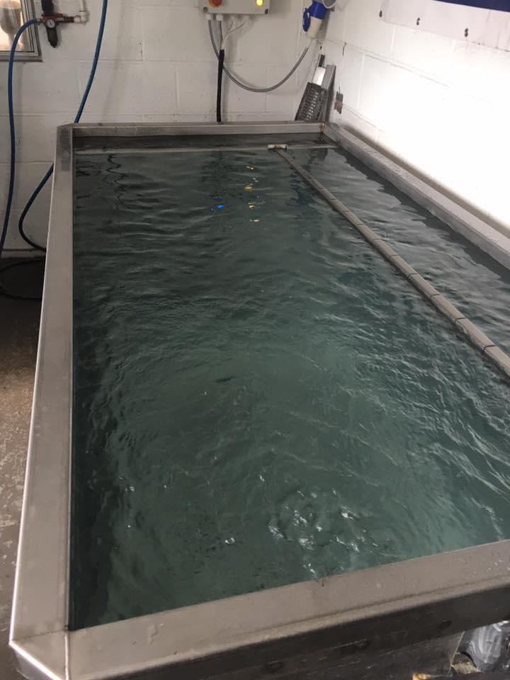 *SOLD* USED HYDROGRAPHICS TANK AND STOCK