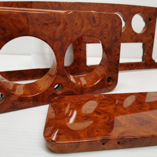 Walnut 5 Woodgrain Hydrographics film 100cm - Image 2