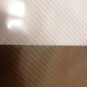 Wide Weave Gold Carbon Hydrographics Film 100cm