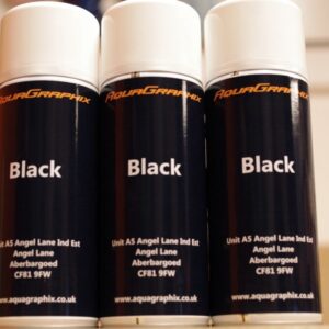 Base coat paint Black 400ml Aerosol