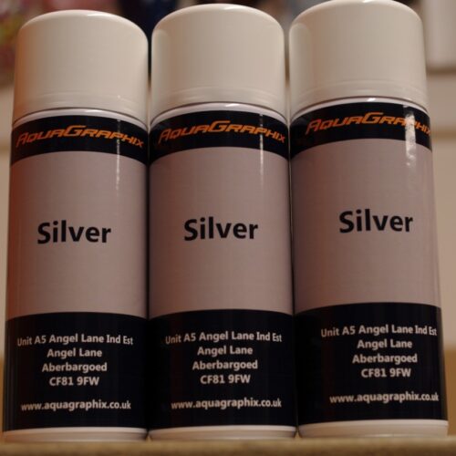 Base coat paint Aerosol 400ml Silver
